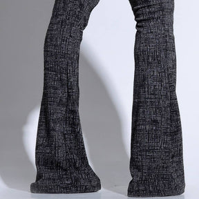 Calça Modeladora Flare Cós Alto Mescla