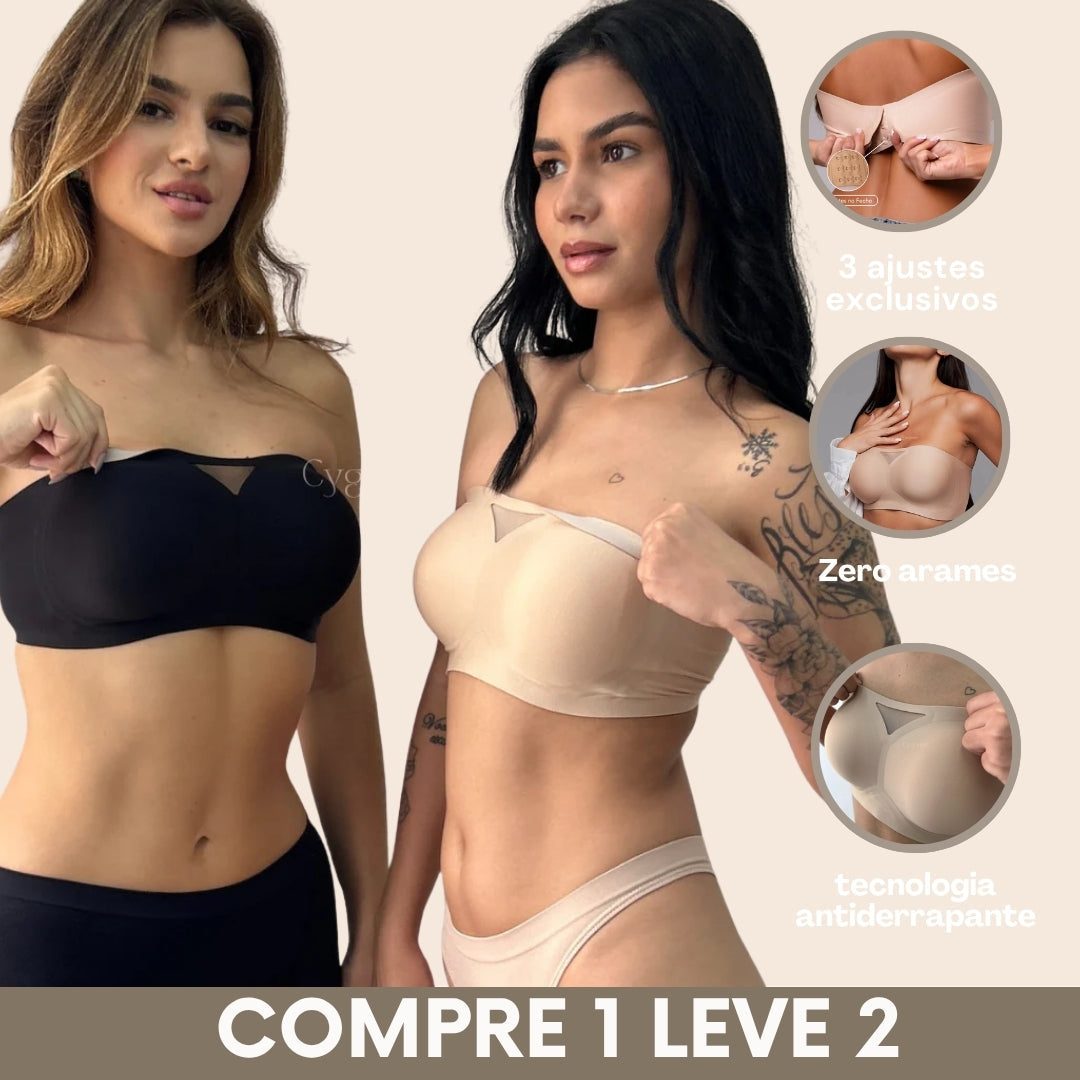 Sutiã ComfortFlex Antiderrapante - [Compre 1 Leve 2]